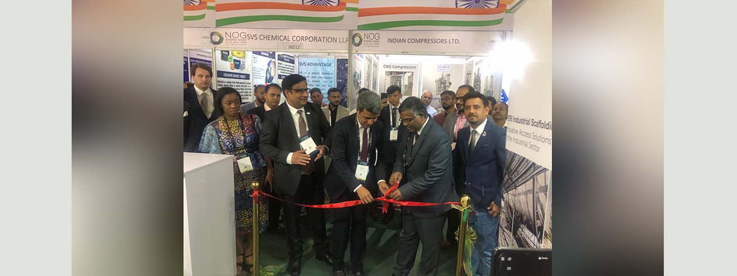  On 11 July 2023, High Commissioner inaugurated the India Pavilion at the Nigeria Oil & Gas 2023 Expo.