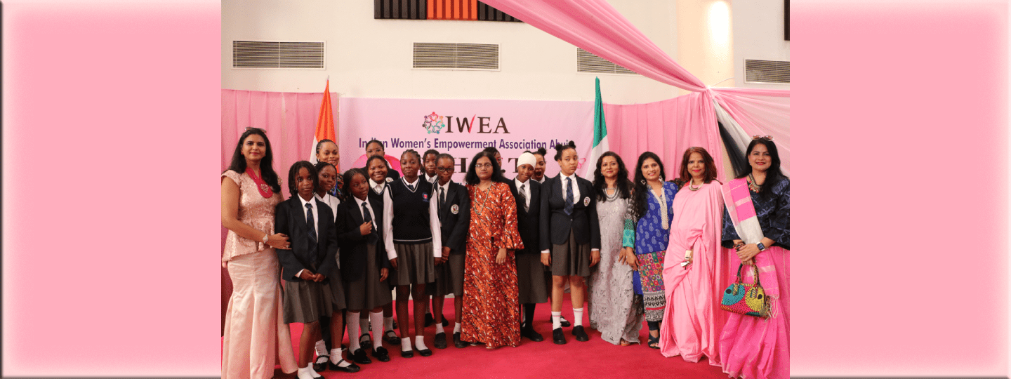  HCI, Abuja hosted Indian Women’s Empowerment Association on 7 Oct. Event saw participation of more than 150 Indian and Nigerian friends, including students.