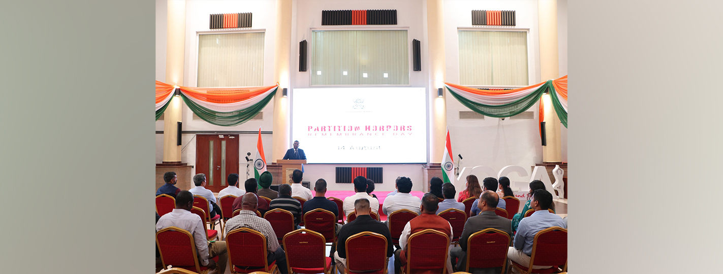 On 14th August, 2024 HCI Abuja marked 14th August as Partition Horrors Remembrance Day and showcased the exhibition in the presence of Indian Community and members of HCI.