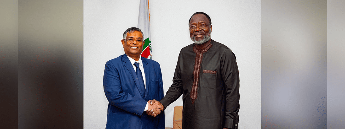 HC G Balasubramanian met H.E Dr. Omar Alieu Touray, President of the ECOWAS Commission on 19 July 2023.