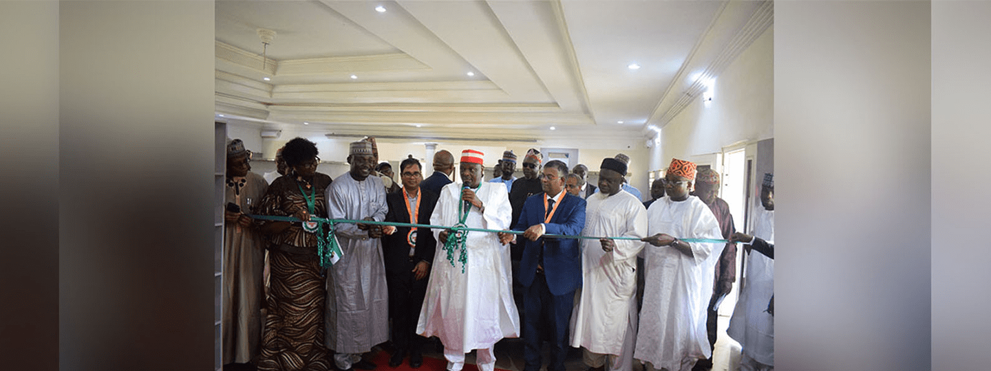  High Commissioner inaugurated India Corner in the Library of Mewar International University (MIU), Nigeria on 24 July 2023.