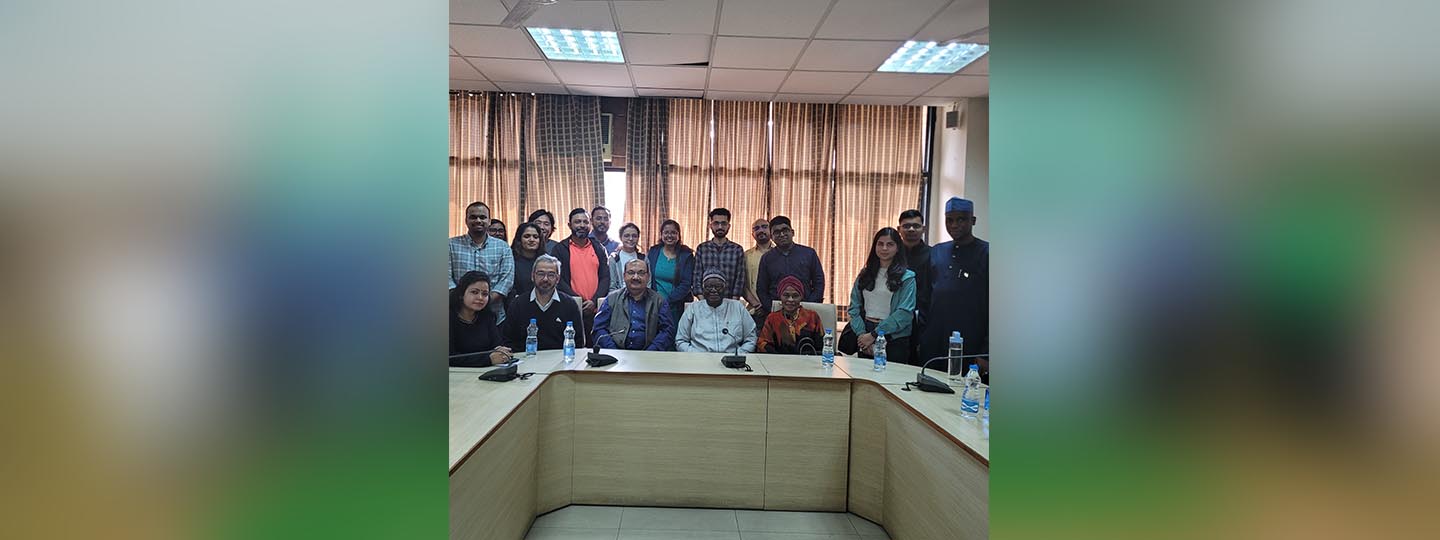  Prof. Ibrahim A. Gambari, fostered engaging dialogue with the students of African studies Jawaharlal Nehru University, New Delhi during the ICCR’s Distinguished Visitors Programme (21st-30th November, 2023)
