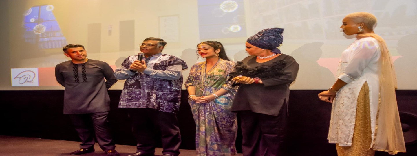 On 01 May 2024, HC, attended the Netflix premier of “Postcard” in Lagos, a Bollywood Nollywood production continuing the cultural relations through films with Nigerian and Indian actors, by Ms Hamisha Daryani-Ahuja after her debut production “Namaste Wahala”