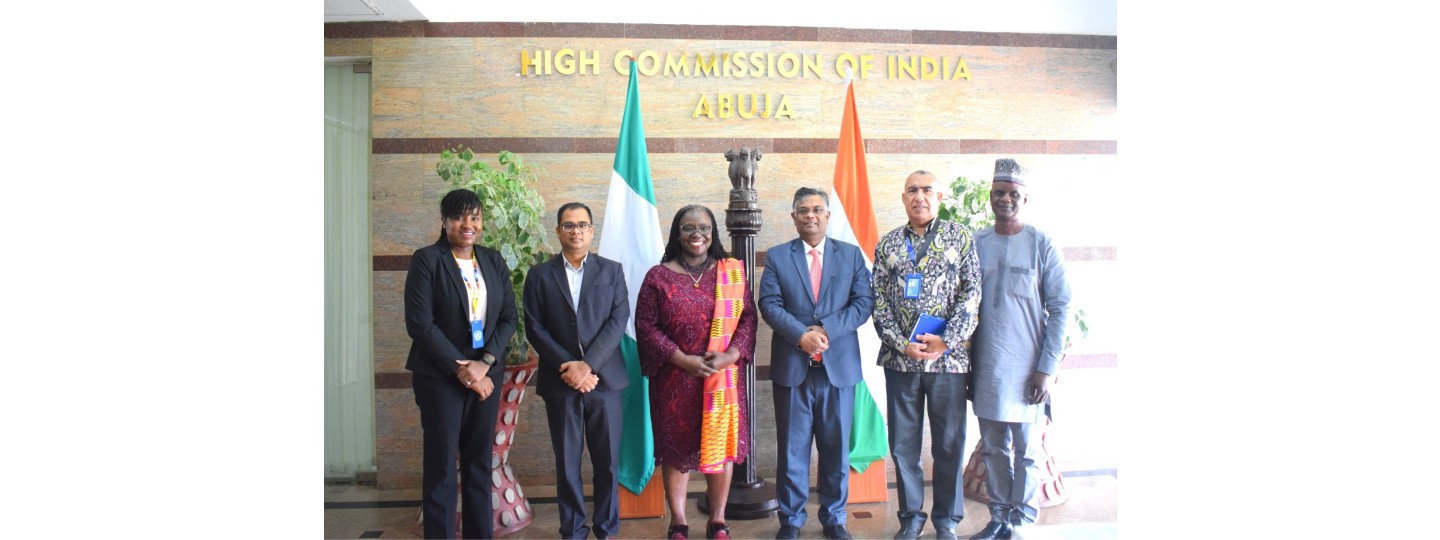 On 07 May 2024, HC met Ms. Elsie Attafuah, UNDP Resident Representative for the Federal Republic of Nigeria and her team