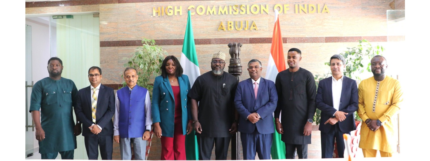 On 15 March 2024, HC met Dr. Tayo Aduloju, CEO, Nigerian Economic Summit Group (NESG) and his team
