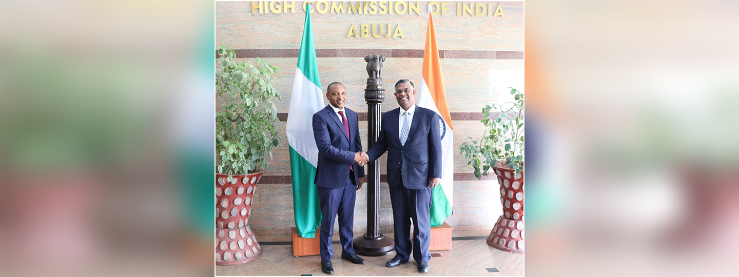 On 12 April 2024, HC met H.E. Mr. Isaac Parashina, High Commissioner-Designate, High Commission of Kenya in Abuja