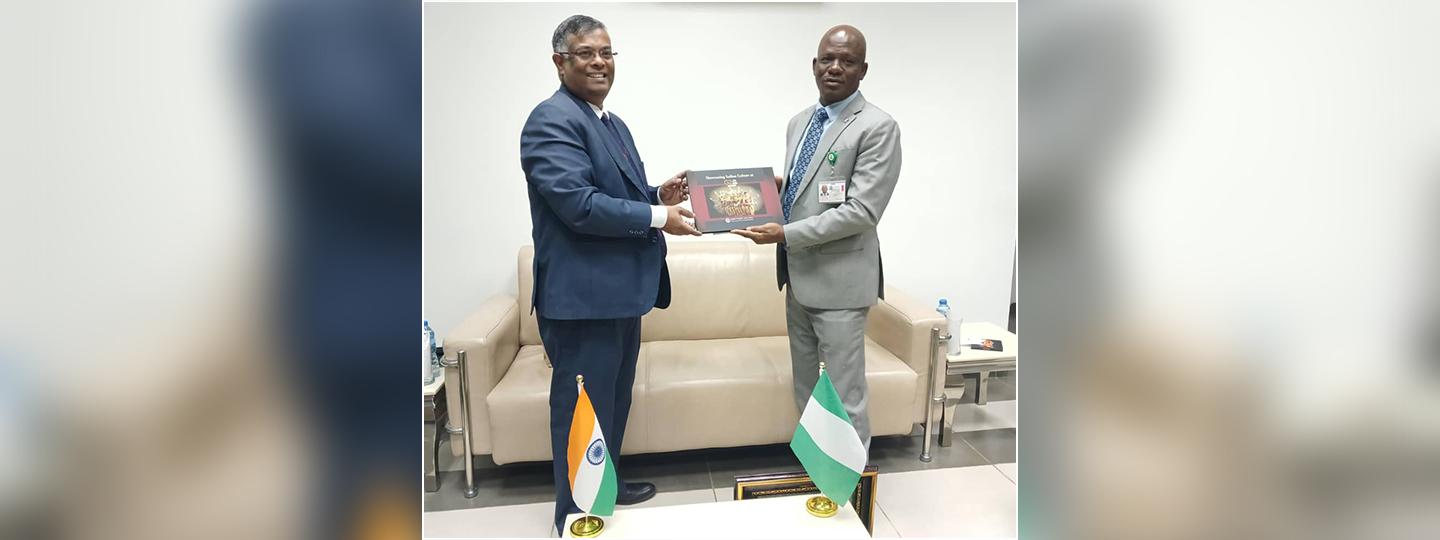 On 15 April 2024, HC met H.E. Amb. Benaoyegha B.M Okoyen, Chief of Protocol, Ministry of Foreign Affairs (MFA), Nigeria.
