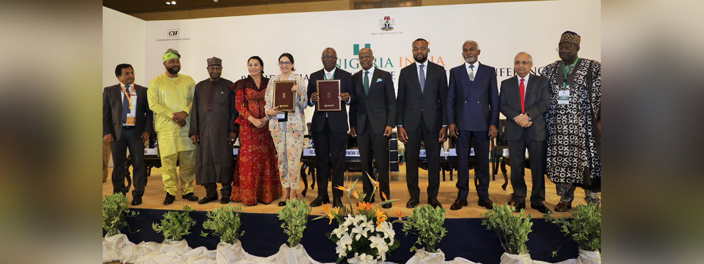  MoU on Infrastructure Development was signed between the Infrastructure Corporation of Nigeria Limited (InfraCorp) and Invest India on 6 Sept 2023.