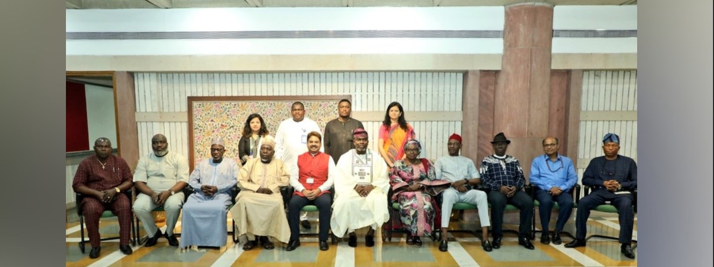 On May 7, 2024, Delegates from the National Assembly Service Commission (NASC), Nigeria attended 3 days Capacity Building Programme at Lok Sabha Secretariat, New Delhi, India