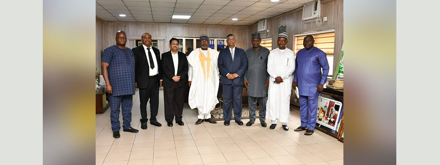  HC and DHC met HE Mr. Alhaji Ismaila Abubakar, Perm Sec and Acting Minister of Youth & Sports Development on 7 June 2023