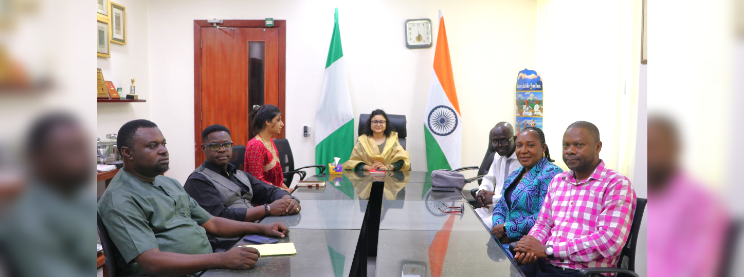 On 22nd October, DHC interacted with Nigerian journalists  participating in the Familiarization tour of journalists from Central & West African countries to India from 25-30 October organized by XP Division