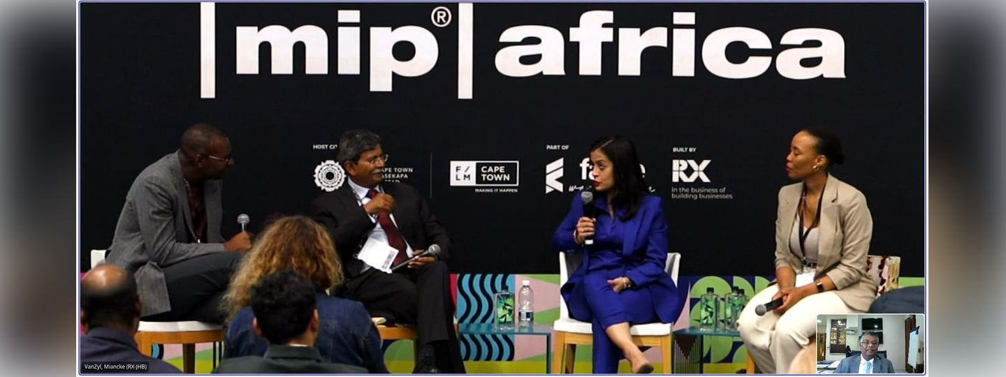  
On 2 Sep, HC, Abuja joined online in a panel on "Advancing Nigeria-India-South Africa Relations Through Film",  at "MIP Africa"