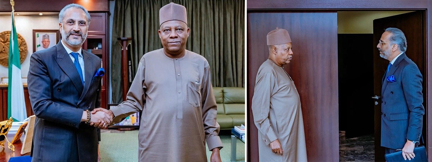 Ahead of the 18th BRICS Summit, held in New Delhi on 12-13 September, High Commissioner Amb Abhishek Singh met H.E. Kashim Shettima, GCON, Vice President of the Federal Republic of Nigeria