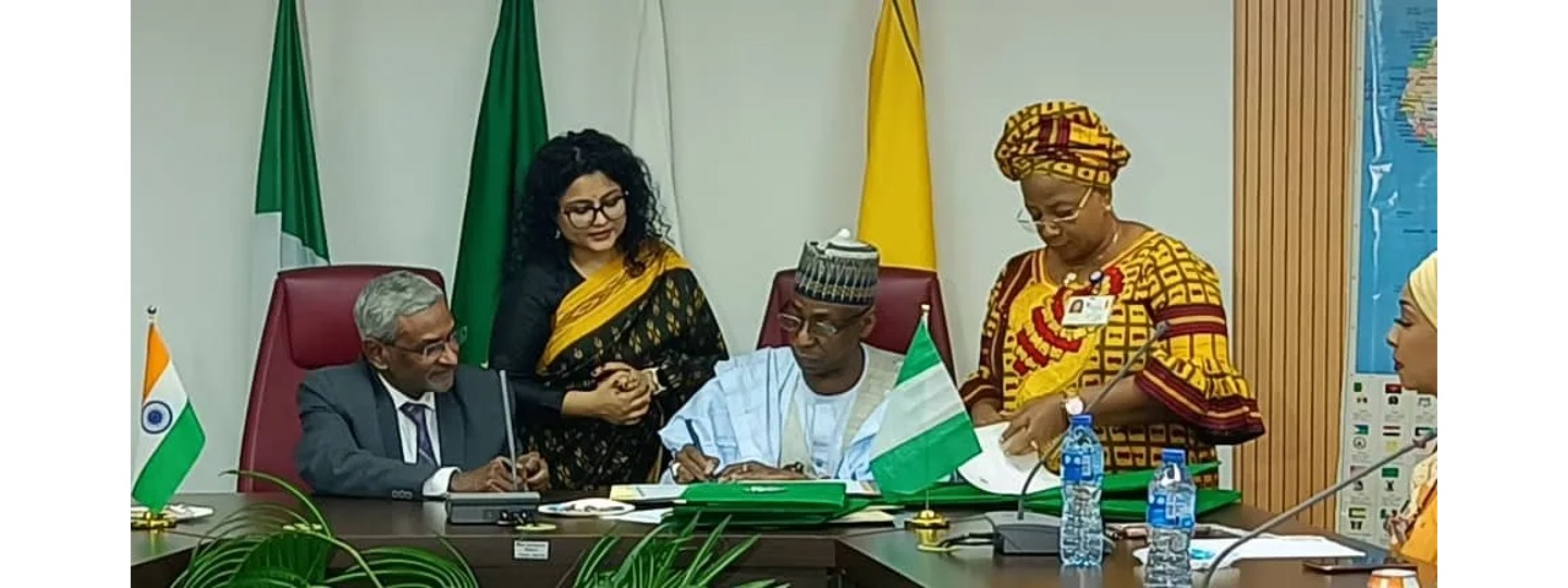 On 15 Nov 2024, India and Nigeria Sign MoU on Cultural Exchange.
