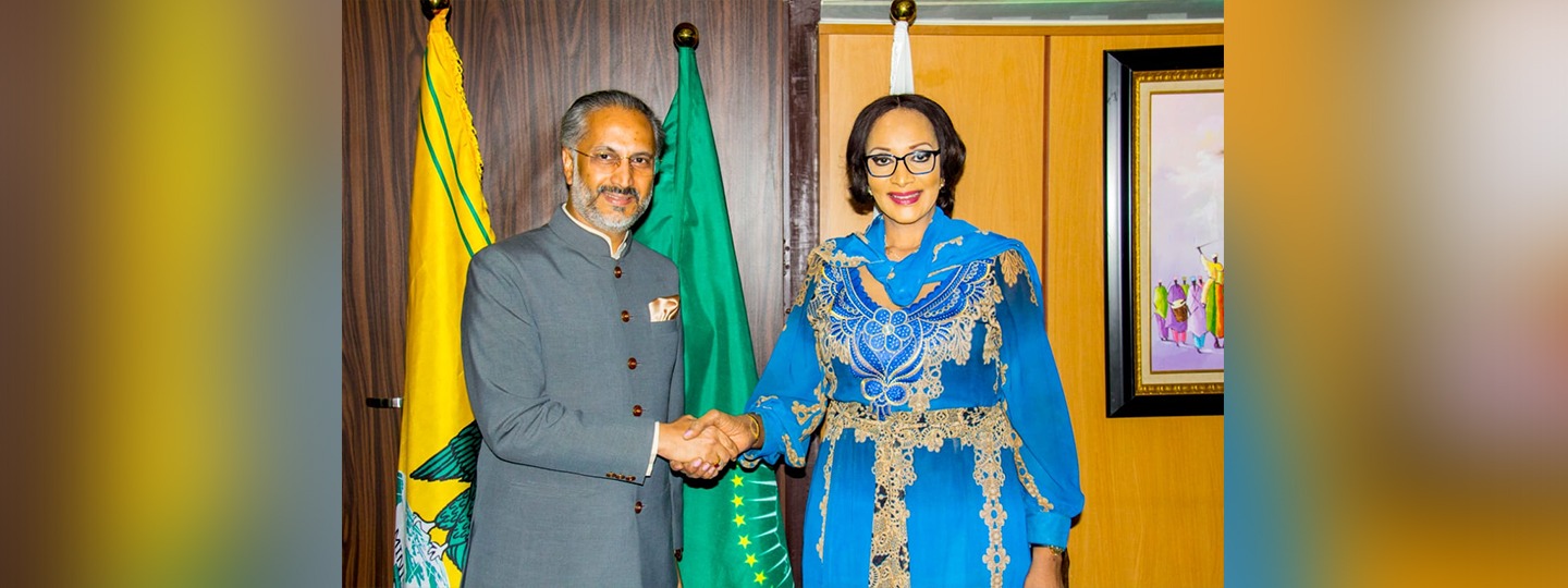 High Commissioner Amb Abhishek Singh met with Hon’ble Minister of Foreign Affairs of Nigeria, H.E. Ambassador Bianca Odumegwu-Ojukwu on 19 May 2026