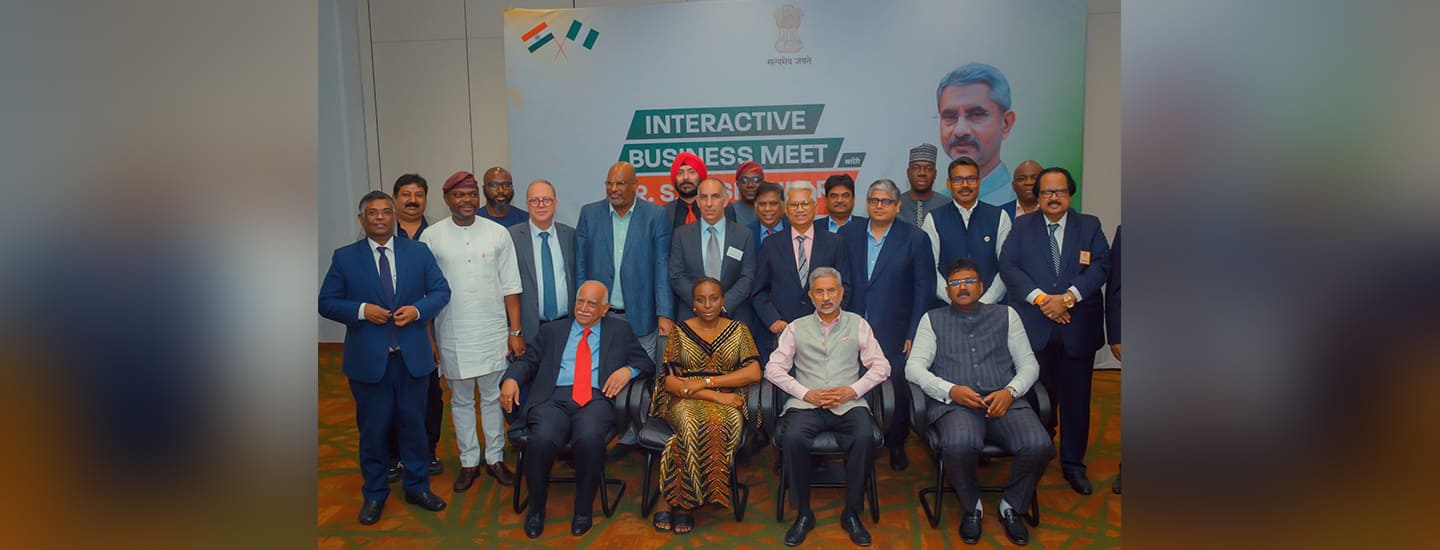  On 21 Jan 2024, Dr. S. Jaishankar, External Affairs Minister of India, interacted with prominent business leaders in Lagos.



