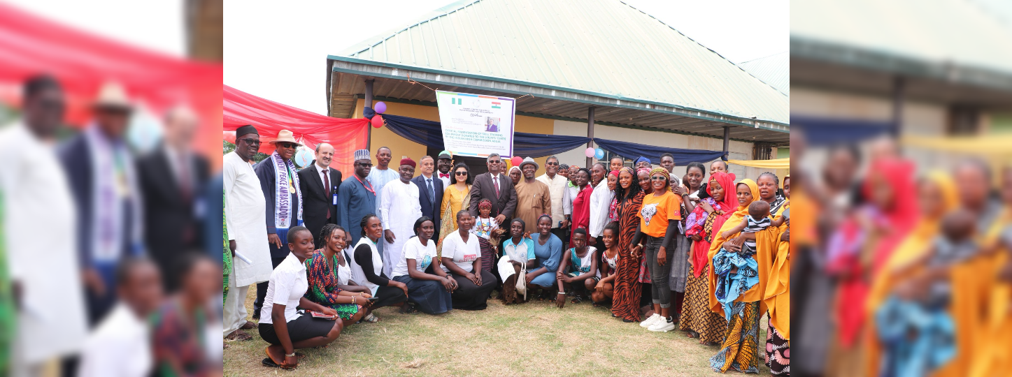 On 10 Oct, HC donated 10 Singer sewing machines from MEA India to Ubuntu Centre, Karu, Nasarawa State to skill the local community.