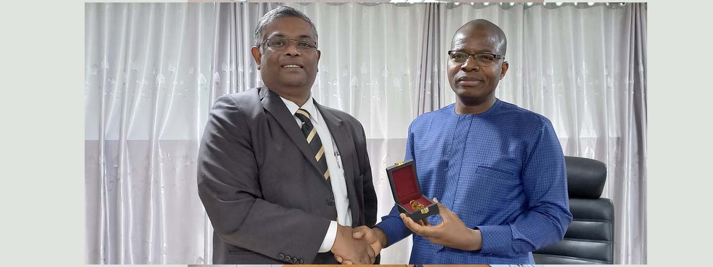  HC G. Balasubramanian met H.E Mr Victorian EDE YAOVI, DGFD, Ministry of Economy & Finance of Benin in Cotonou on 15 March, 2023