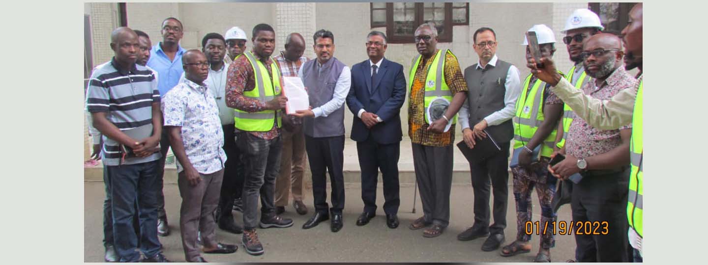  Renovation project of the CGI, Lagos building started on 19 January, 2023.