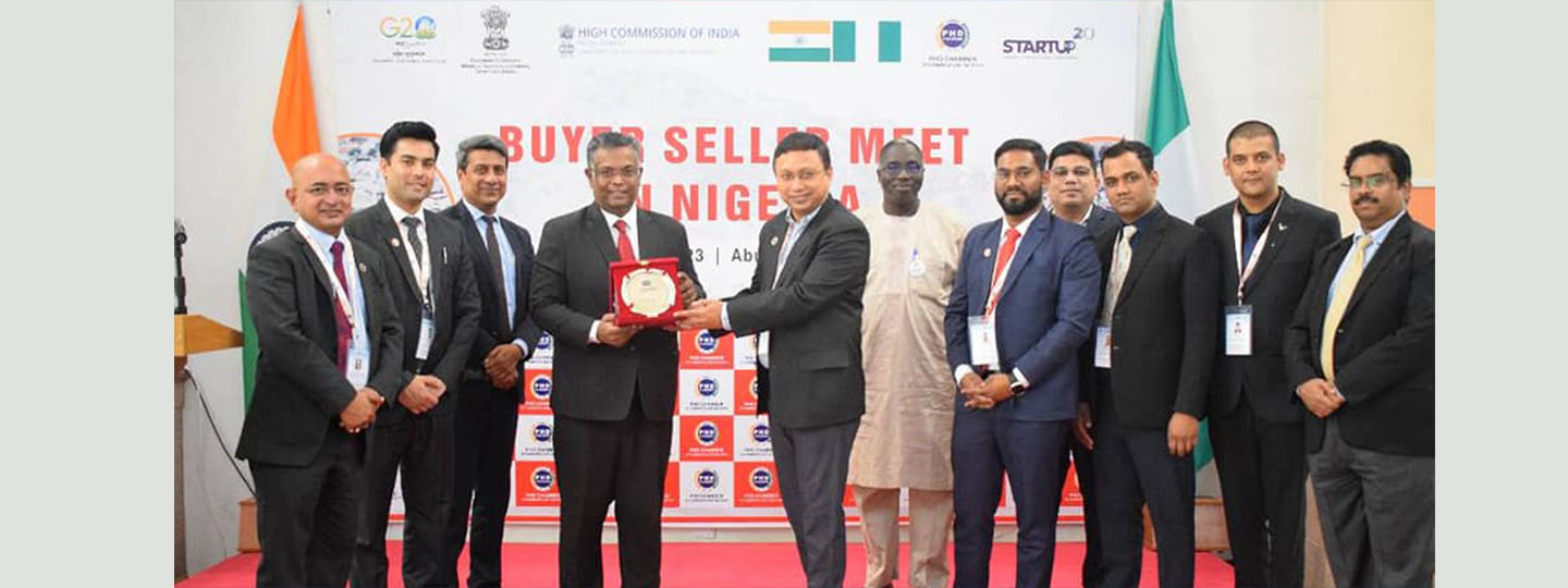  India in Nigeria (HCI, Abuja) hosted the Buyer Seller Meet for PHDCCI led delegation from the Health & Wellness sector on 29 March, 2023