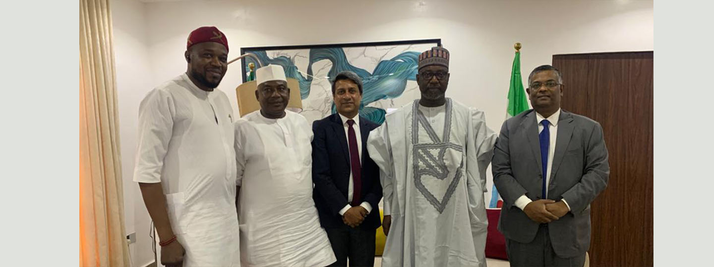  HC G. Balasubramanian met H.E. Alhaji Abubakar Sani Bello, Executive Governor of Niger State on 28 February, 2023
